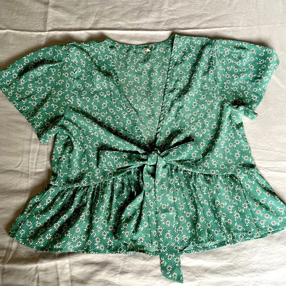 Flowery Blouse